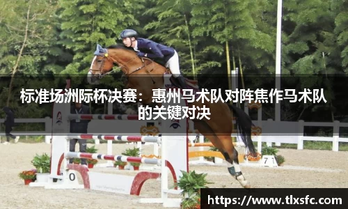 标准场洲际杯决赛：惠州马术队对阵焦作马术队的关键对决